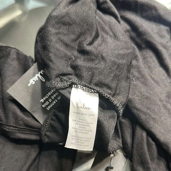 Lulus Black Sleeveless Wrap Camisole - Picture 9 of 9